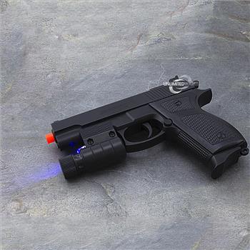 UKARMS M777R SPRING AIRSOFT PISTOL GUN w/ 1000 BBS 6MM .12g