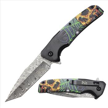 Dark Side Blades- Spring Assisted Knife - DS-2013BK