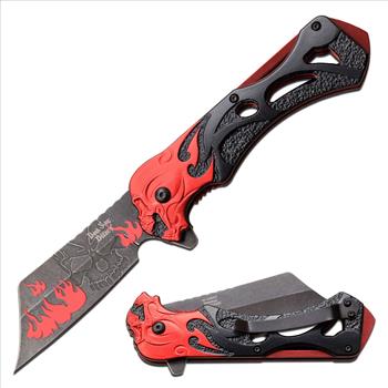 Dark Side Blades - Spring Assisted Knife - DS-A090RD