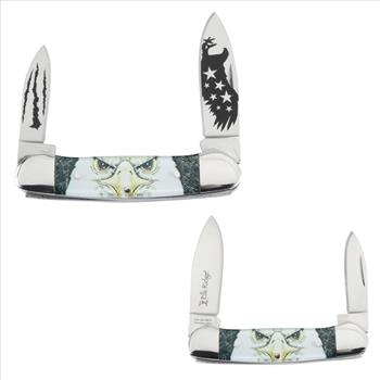 Elk Ridge - Gentlemen Trapper 2 Blade Manual Folding Knife  -  ER-2018EA