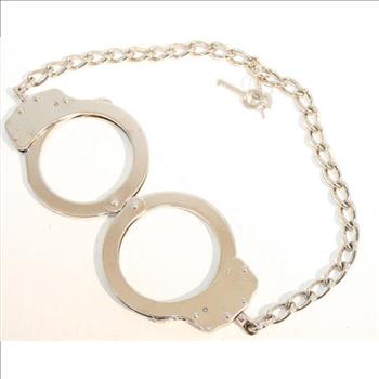 Heavy Duty Steel Leg Cuffs With Two Keys
