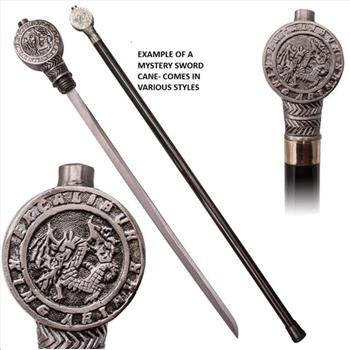 MYSTERY WALKING CANE SWORD