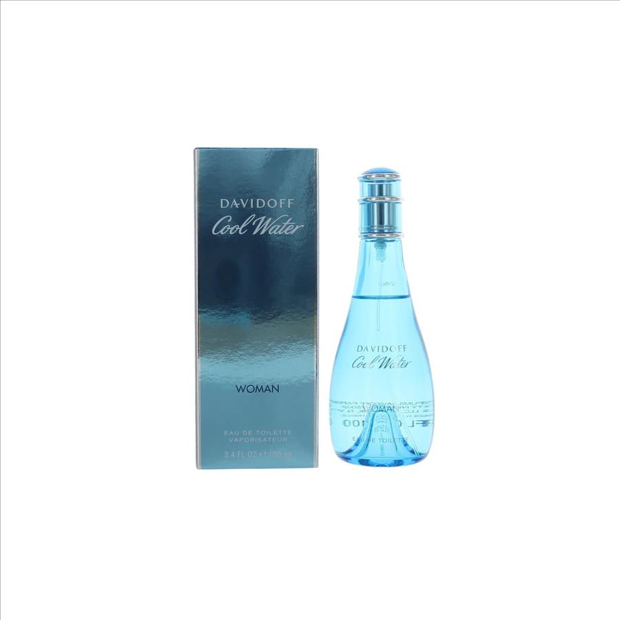 Cool Water Perfume by Davidoff 3.4 oz EDT Spray for Women