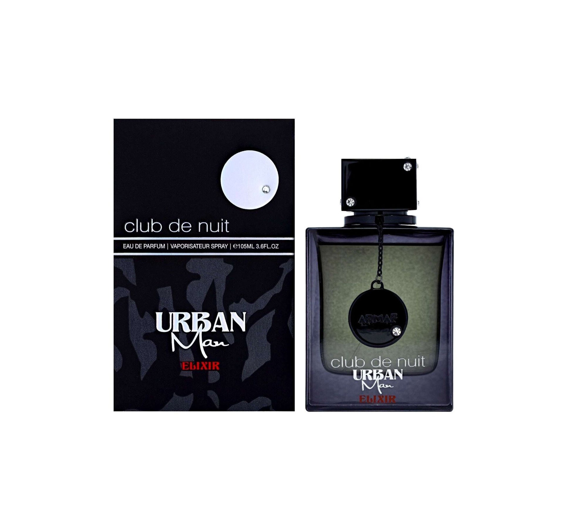 Club De Nuit Urban Man Elixir by Armaf EDP Spray 3.6 Oz For MEN