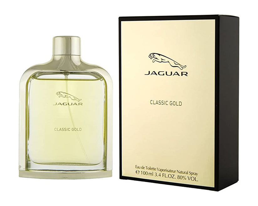 Jaguar Jaguar Classic Gold Eau De Toilette Spray for Men 3.4 Oz