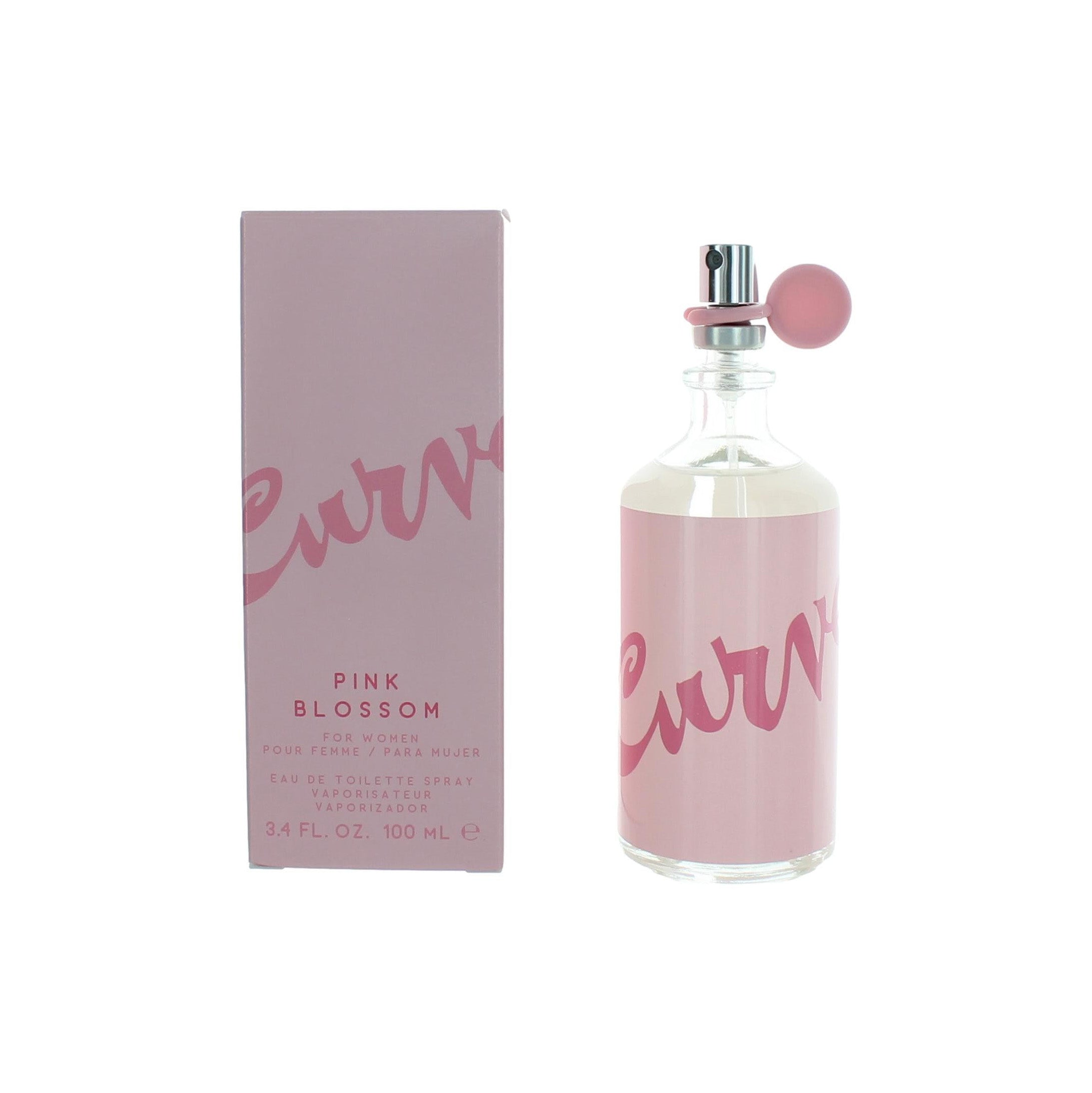 Liz Claiborne Curve Pink Blossom EDT Spray 3.4 oz For Women