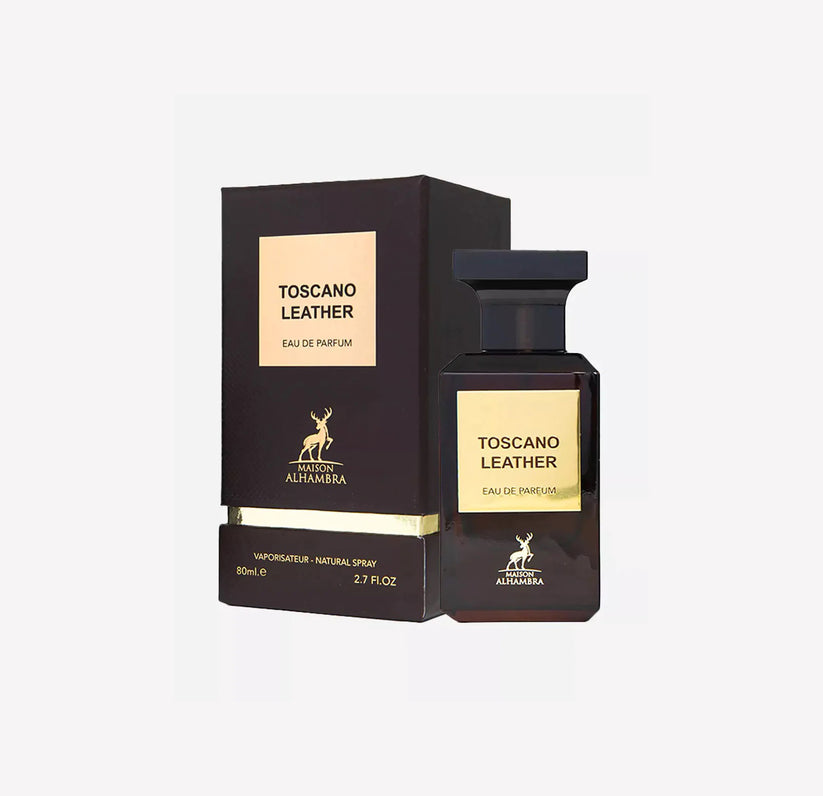 Maison Alhambra Toscano Leather EDP Spray 2.7 oz For Men