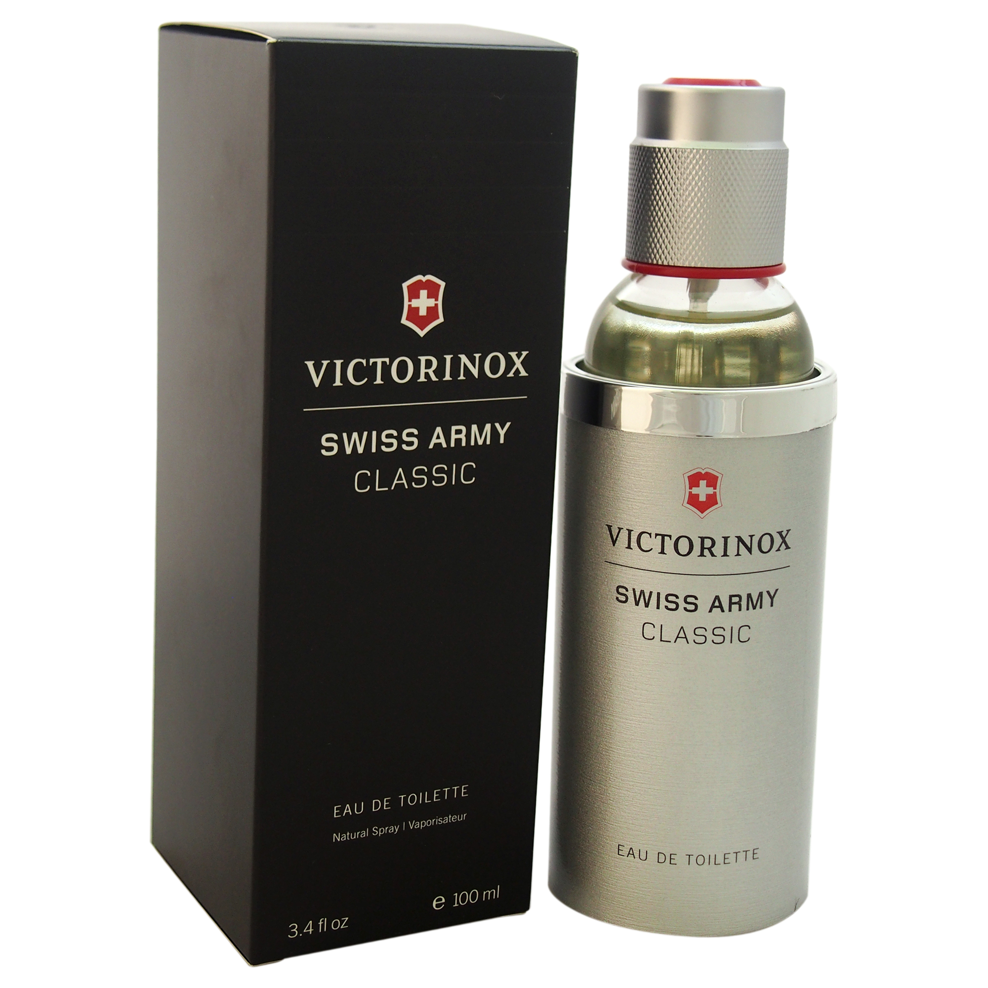 Swiss Army Classic Eau De Toilette Spray for Men, 3.4 Ounce