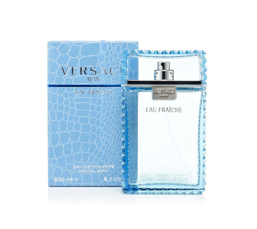Versace Man Eau Fraiche EDT Spray 6.7 oz For Men
