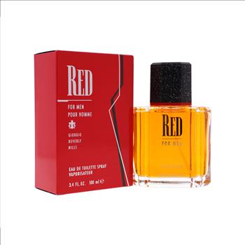 Giorgio Bev Hills Mens Beverly Red for Men EDT 100ml Spray