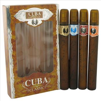 Cuba by Cuba for Men - 4 PC Gift Set