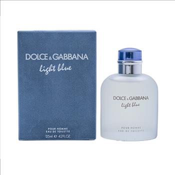 Dolce & Gabbana Men's Light Blue Pour Homme Eau De Toilette Spray, 4.2 Oz.