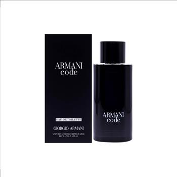 Giorgio Armani Armani Code EDT Spray Refillable 4.2 oz For Men
