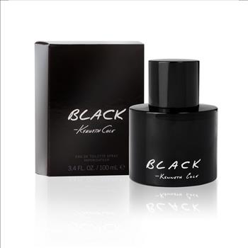 Kenneth Cole Black for Men by Kenneth Cole Eau De Toilette Spray 3.4 Oz