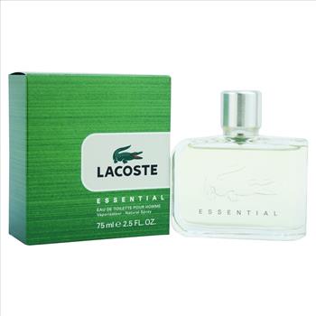 Lacoste Men's Essential Eau De Toilette, 2.5 Oz
