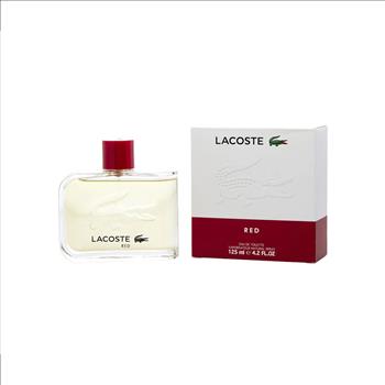 Lacoste Red EDT Spray 4.2 oz For Men