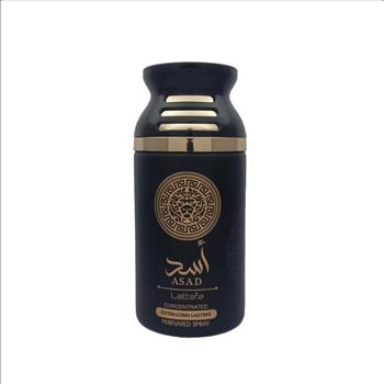 Lattafa Asad Deodorant Extra Long Lasting Spray 9 Oz For MEN