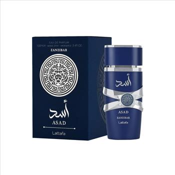 Lattafa Asad Zanzibar EDP Spray 3.4 oz For Men