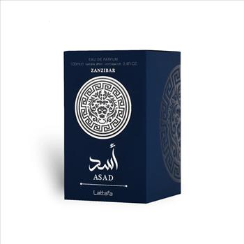 Lattafa Asad Zanzibar EDP Spray 3.4 oz For Men