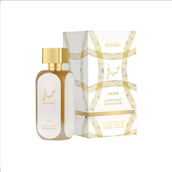 Lattafa Hayaati Gold Elixir EDP SPRAY 3.4 OZ For MEN