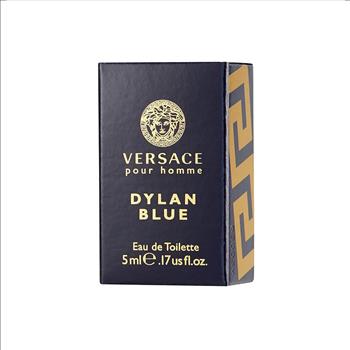 Pour Homme Dylan Blue by Versace EDT Spray 0.17 oz For Men