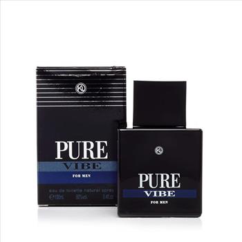 Pure Vibe 3.4 Oz Eau De Toilette Spray for Men