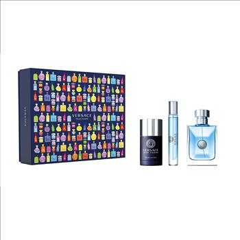 Versace Pour Homme Gift Set for Men - 3 Piece