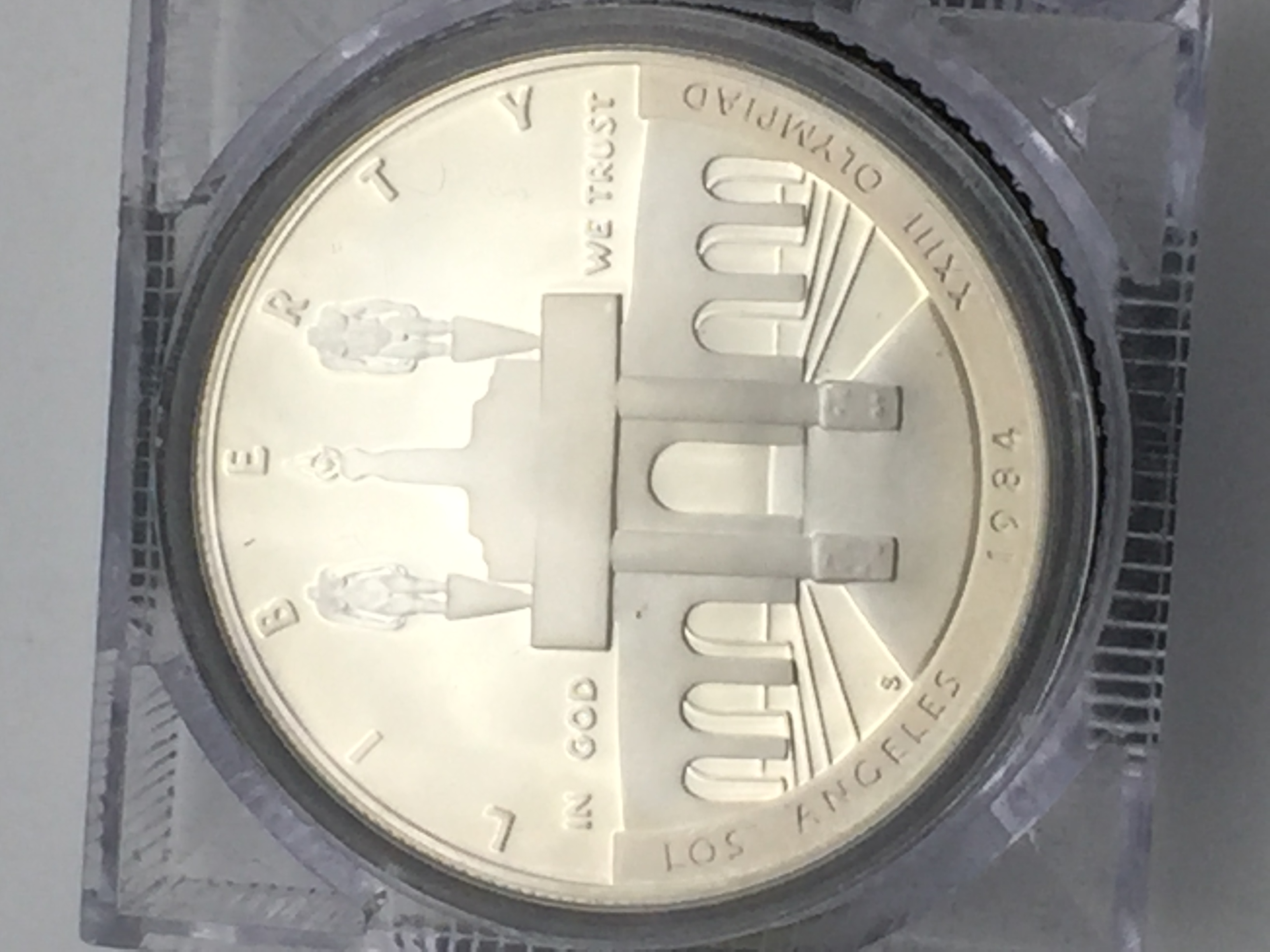 1984 olympic silver dollar value