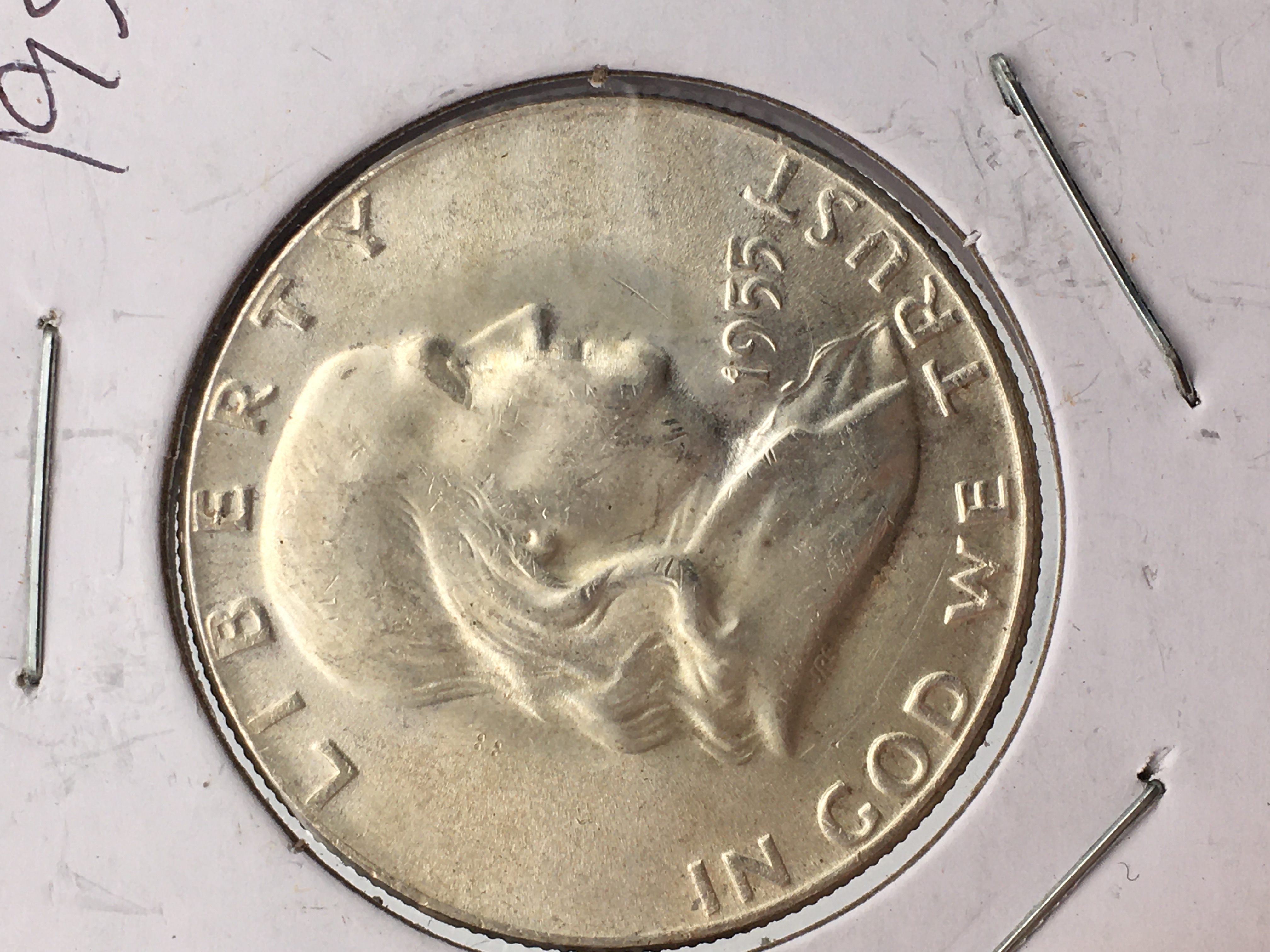 1955 Franklin Half Dollar | Property Room