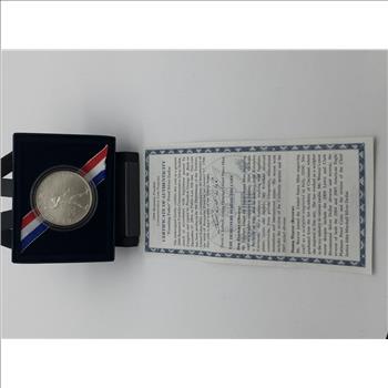 2006 Benjamin Franklin “Founding Father” Proof Silver Dollar 