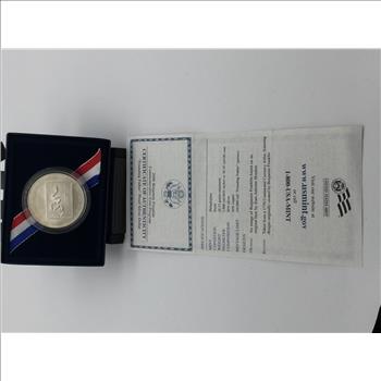 2006 Benjamin Franklin “Founding Father” Proof Silver Dollar 