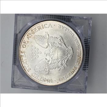 2001 Colorized American Silver Eagle .999 1oz