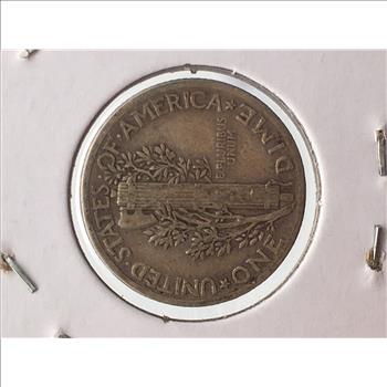 1941 Mercury Dime World War II