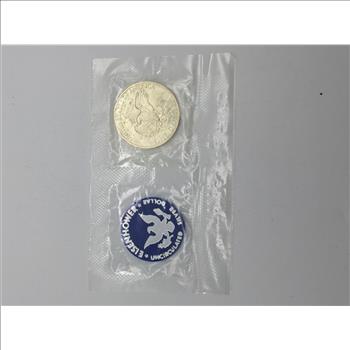 1972 Eisenhower Silver Dollar Uncirculated