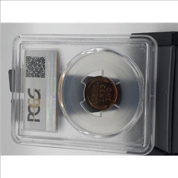 1942 Wheat Penny PCGS MS64RD