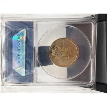 2018-S SACAGAWEA Dollar Reverse Proof ANACS RP70