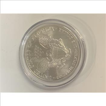 1999 AMERICAN SILVER EAGLE COLORIZED 