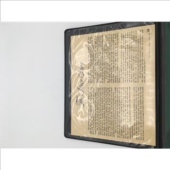 The Silver Story Treasure Album Morgan Dollar Peace Dollar Set 