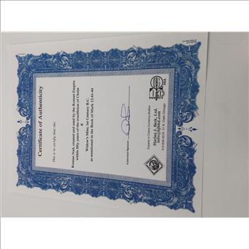 Roman Nail, Created and Used by the Roman Empire Within 50 Years of the Crucifixion of Christ & Widows Mite 1st Century B.C as Mentioned in the Book of Mark 12:41-44