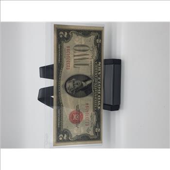 1928-G $2 Dollar Bill Red Seal United States Note 