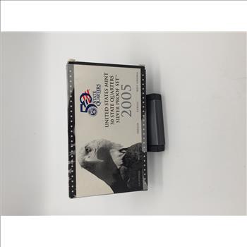 2005 US Mint 50 State Quarters Silver Proof Set 90% Silver 