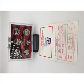 2005 US Mint 50 State Quarters Silver Proof Set 90% Silver 