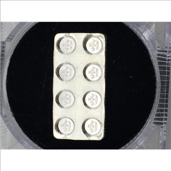 1/2 Troy Ounce 999 Fine Silver Lego 