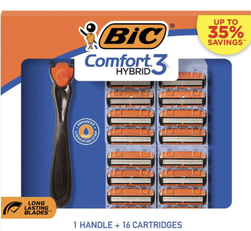 Bic Comfort 3 Hybrid Razor Gift Set | Property Room