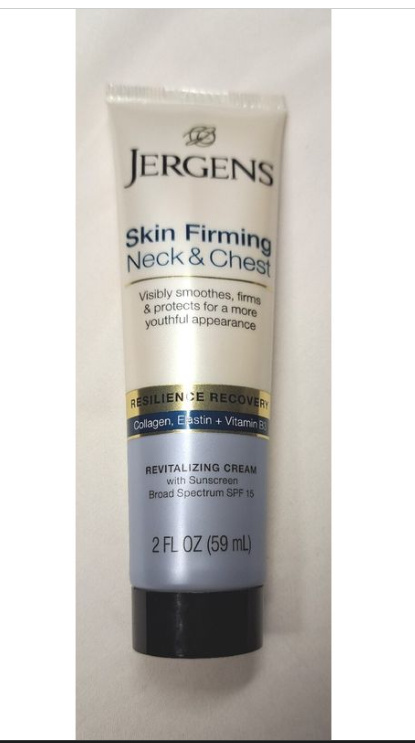 Jergens Skin Firming Neck & Chest Revitalizing Cream 2oz