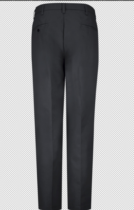 Vintage two-pleat slacks for men, size W34 unclear gray type Vintage Second Hand
