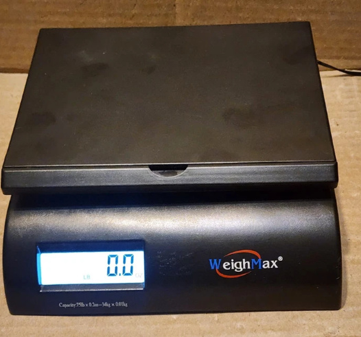 Weighmax Digital Postal Scale, Black