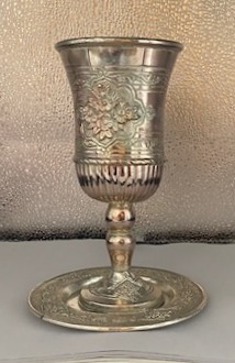 Shabbat Kiddush Cup Retail $129.00