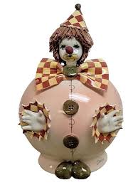  Zampiva Porcelain Clown Figurine Retail $148.00
