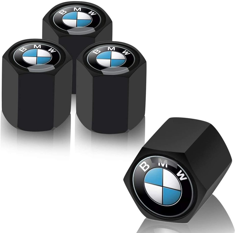 BMW Tire Valve Stem Caps Universal Fit Set of 4 Property Room